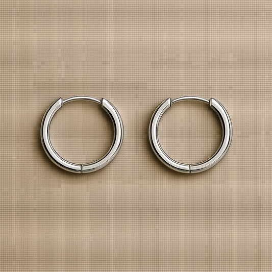 Brinco Firenza Ouro Branco