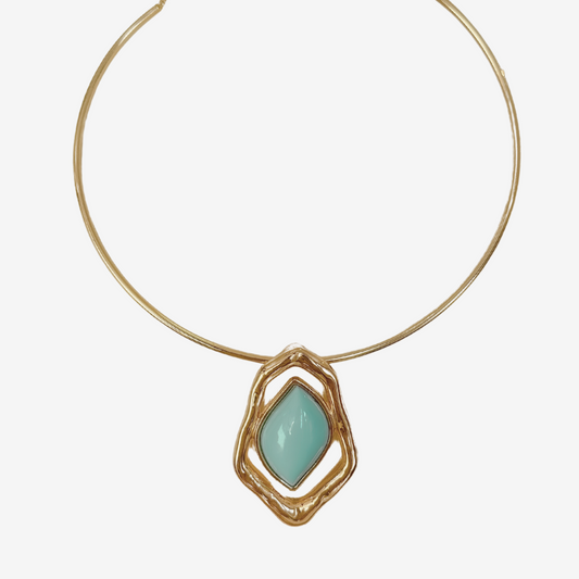 Colar Lúmina Azul